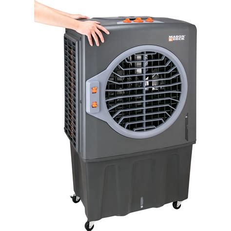 Mason And Deck 2800 Cfm Indoor Outdoor Portable Evaporative Air Cooler For Amplified Cooling