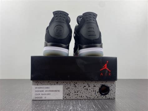 Eminem x Carhartt x Air Jordan 4 'Black Chrome' - WellKicks.com