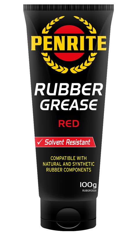 Penrite Rubber Grease Red 100g - Crisp n'Clean - Industrial Cleaning ...