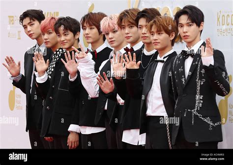 S. Korean boy group NCT127 South Korean boy group NCT127 poses for a ...