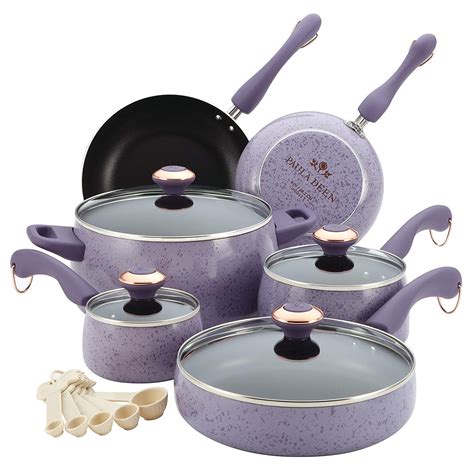 Paula Deen® Lavender Speckle Signature Porcelain Cookware Set Giveaway