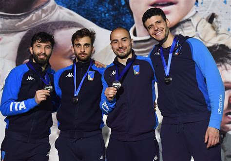 Fioretto Maschile Coppa Del Mondo 2019 Tre Podi Azzurri Al Rientro