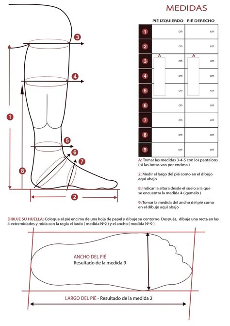 C Mo Tomar Tus Medidas De Bota