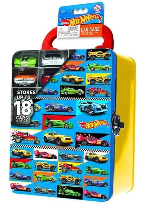 Hot Wheels Lata Porta Autitos Varios Diseños Original Cuotas sin interés