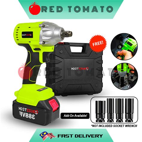 Red Tomato Vf Cordless Brushless Impact Wrench High Torque Electric