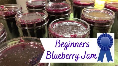 🫐 Homemade Blueberry Jam Easy Step By Step Recipe With Pectin Youtube