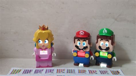 Lego Super Mario Barcodes Drawing Showcase In My Catalog Returning Of