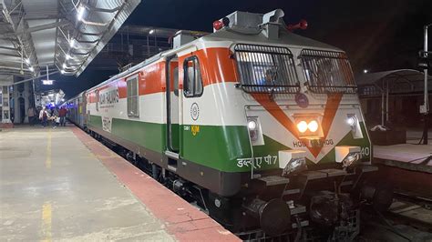 Wap7 Electric Locomotive Startup Train Engine Starting Sound KJM