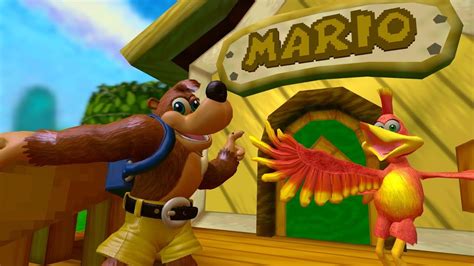 Gmod Banjo And Kazooie Visit Marios House Youtube