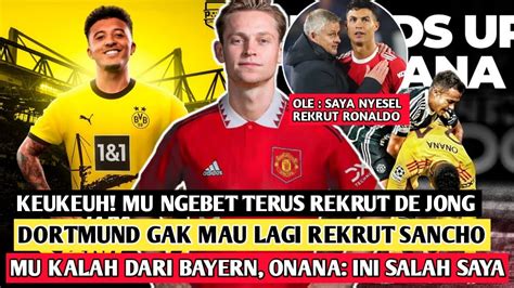 KEUKEUHNGEBET DE JONGDORTMUND TOLAK SANCHOONANA SALAH SAYAOLE