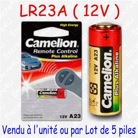 Piles Alcaline LR23A A23 V23GA MN21 GP23A 12V 12 Volt