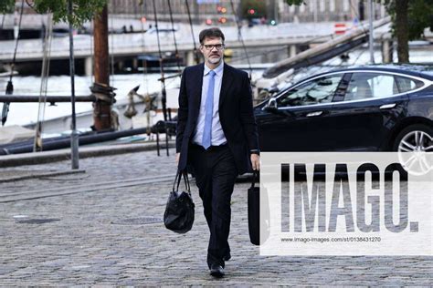 Prosecutor Jon Lauritzen Arrives At The National Court Case Against