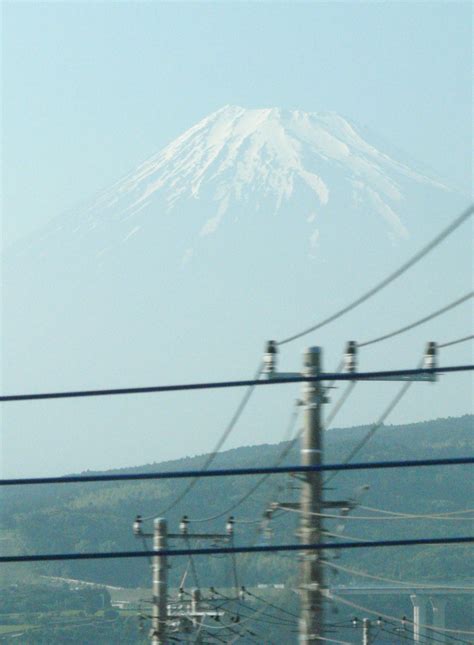 【高速新干线 窗外富士山摄影图片】日本风光摄影太平洋电脑网摄影部落