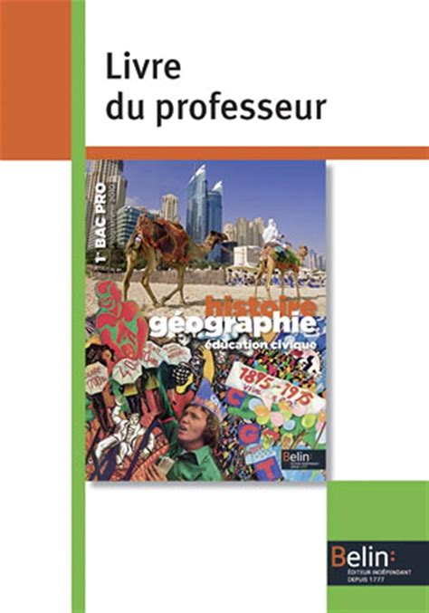 Amazon fr Histoire Géographie Éducation civique 1ère Bac Pro