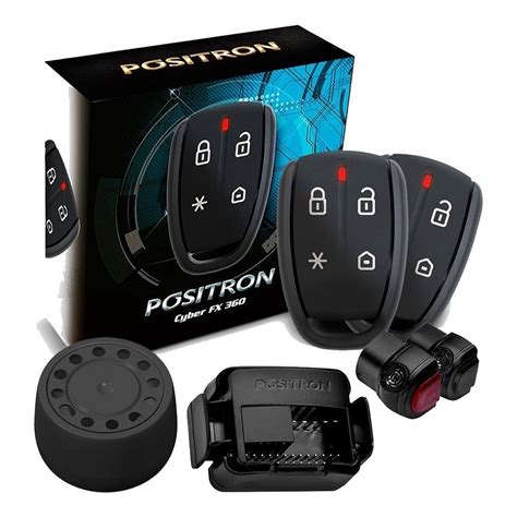 Alarme Automotivo Universal 2 Controles Fx360 Positron Submarino