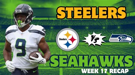 NFL Week 17 Fantasy Football Game Preview Pittsburgh Steelers Vs