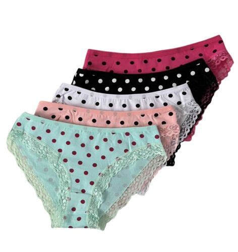 Nice Women Bikini Panties Brief Floral Lace Cotton Underwear F Ebay