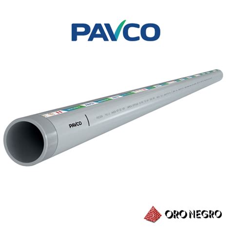 TUBO PARA AGUA PVC C R 1 2 PAVCO ORO NEGRO