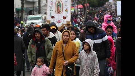 Peregrinos movidos por la fe visitan la Basílica de Guadalupe YouTube