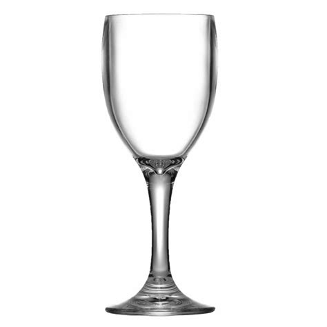 3 8 Oz Clear Acrylic Wine Glass Wilford And Lee Home Accents