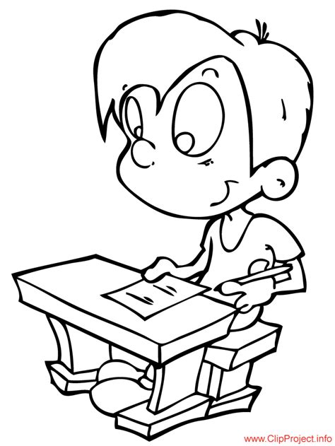 Pupil Coloring Page Free