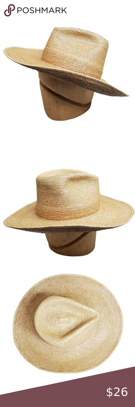 Sunbody Palm Hats Cowboy Guatemaulan Palm Leaves Handmade Hat