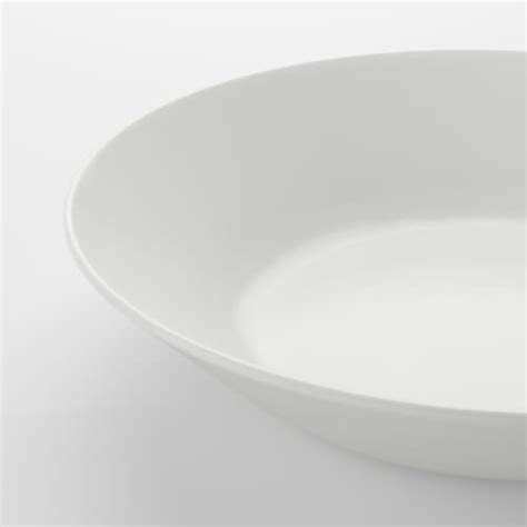 Oftast Deep Platebowl White 8 Ikea