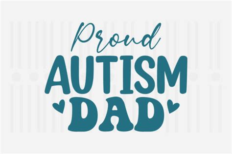 Proud Autism Dad Fathers Day Svg Graphic By Svg Box · Creative Fabrica