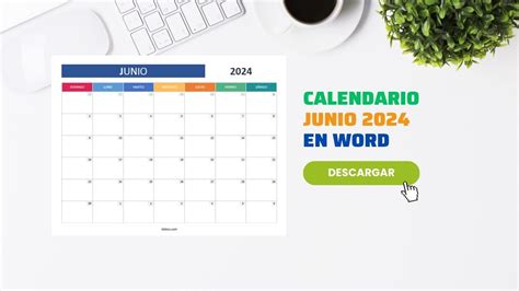 Calendario Junio 2024 Para Imprimir Gratis Didocu