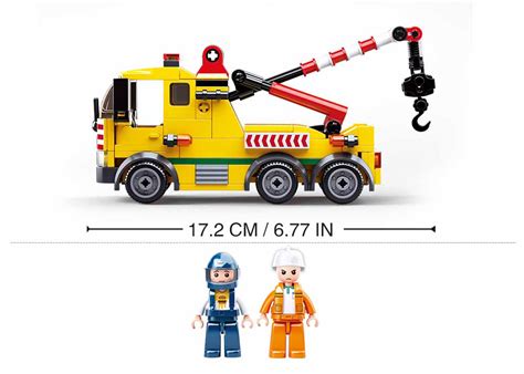 Bakıda Konstruktor \ Конструктор Sluban - Large Tow Truck Sluban ...