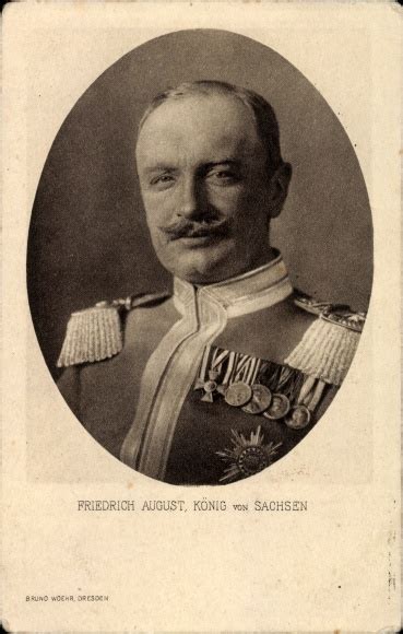 Ansichtskarte Postkarte K Nig Friedrich August Iii Von Akpool De