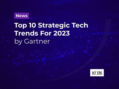 Gartner Top 10 Strategic Technology Trends For 2023