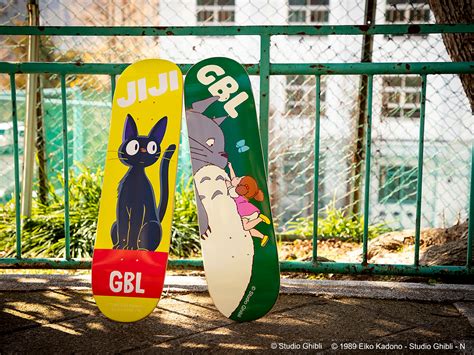 Studio Ghibli kickstarts character-inspired skateboard deck lineup ...