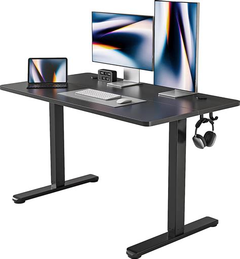 Fezibo Bureau Assis Debout Lectrique Cm Bureau Table Debout