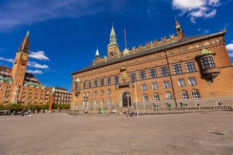 Copenhagen City Hall editorial photo. Image of historical - 121092446