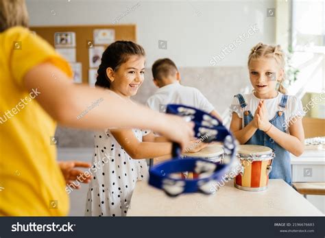 Children Playing Musical Instruments School Two Stock Photo 2196676683 ...