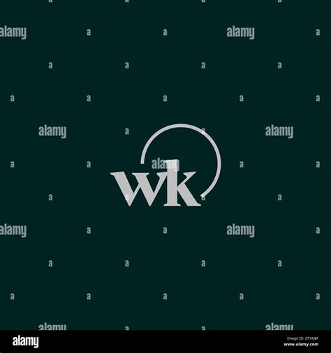 Wk Initials Logo Hi Res Stock Photography And Images Alamy