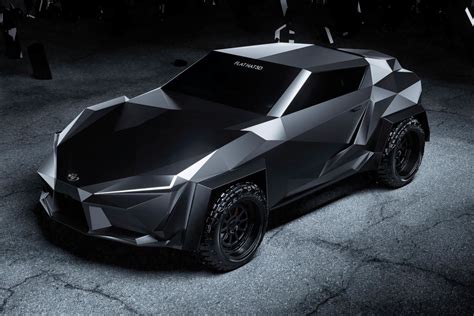 Toyota Supra Impersonates A Tesla Truck In This Cyber Rendering