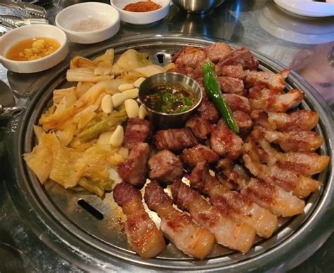 부산 광안리맛집 광안리 고기집 삼겹살 목살 한판 부산댁 광안점 네이버 블로그