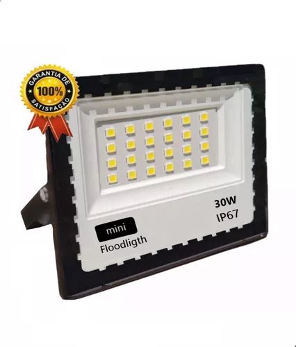 Foco LED impermeable IP67 Bivolt blanco frío de 30 W MercadoLibre