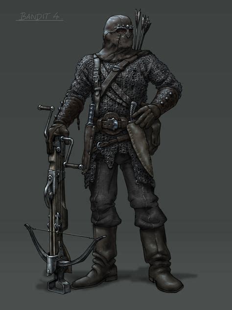 Bandit 4 By Zsolt Varga In 2019 Character Art Rogue Assassin