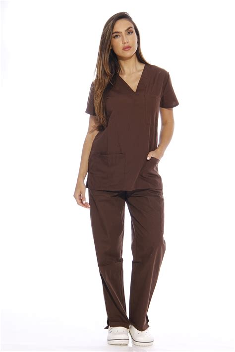 Just Love Women S Nurse Uniforms Six Pocket Medical Scrubs Set V