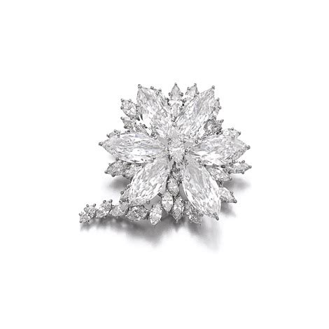 The Star of Sierra Leone Diamond Brooch by Harry Winston on artnet