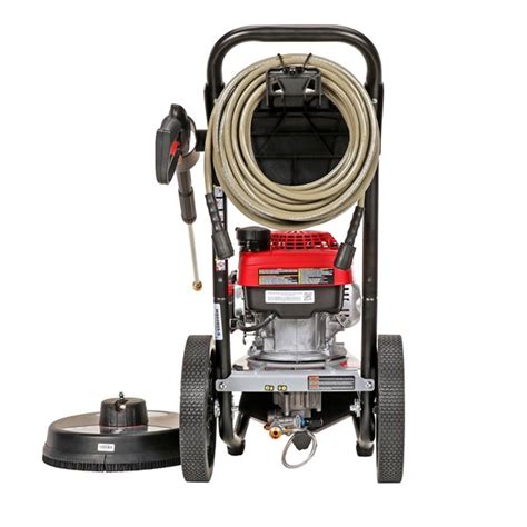 Simpson Mega Shot Gas Pressure Washer With 15 In Scrubber 3000 Psi