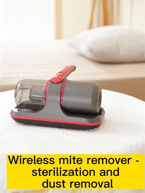 Portable Cordless Mite Remover Vacuum Bed Sofa Desk Handheld Wireless