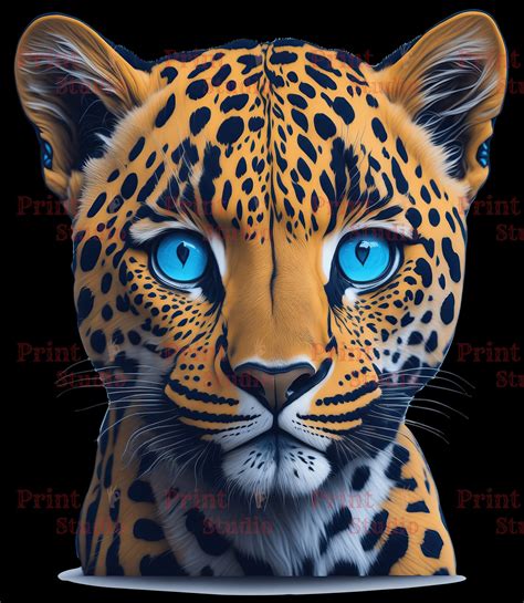 Leopard Head Png, Leopard Clipart, Leopard Head Svg Cut File for Cricut, Face Leopard Svg, A ...