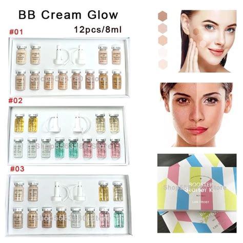 12Pcs 8Ml Korean Cosmetics Stayve BB Cream Glow Starter Kit Meso White