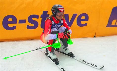 Auf dem Weg zurück in Erfolgsspur Camille Rast glänzt in Kranjska