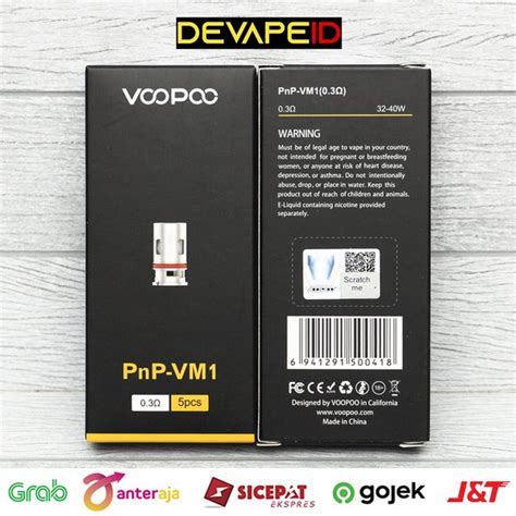 Jual Voopoo Vinci Coil 0 3 Ohm Authentic Di Lapak Devapeid Bukalapak