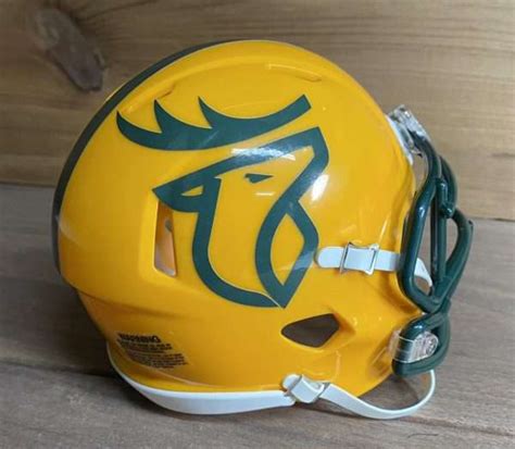 Edmonton Elks 2021 alternate CFL Riddell Speed Mini Football Helmet ...